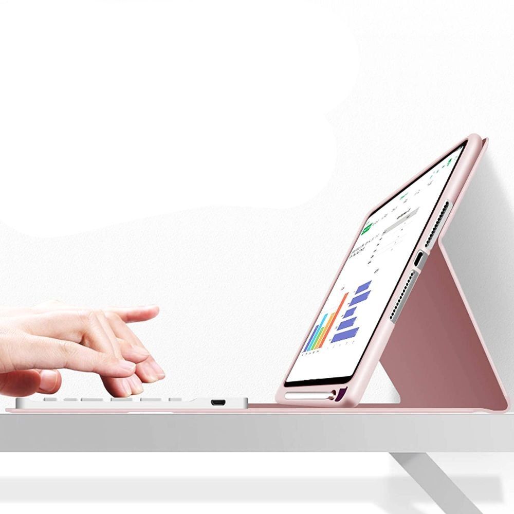 Etui Sc Pen + Klawiatura Do Ipad 10.2 2019 / 2020 / 2021 Pink