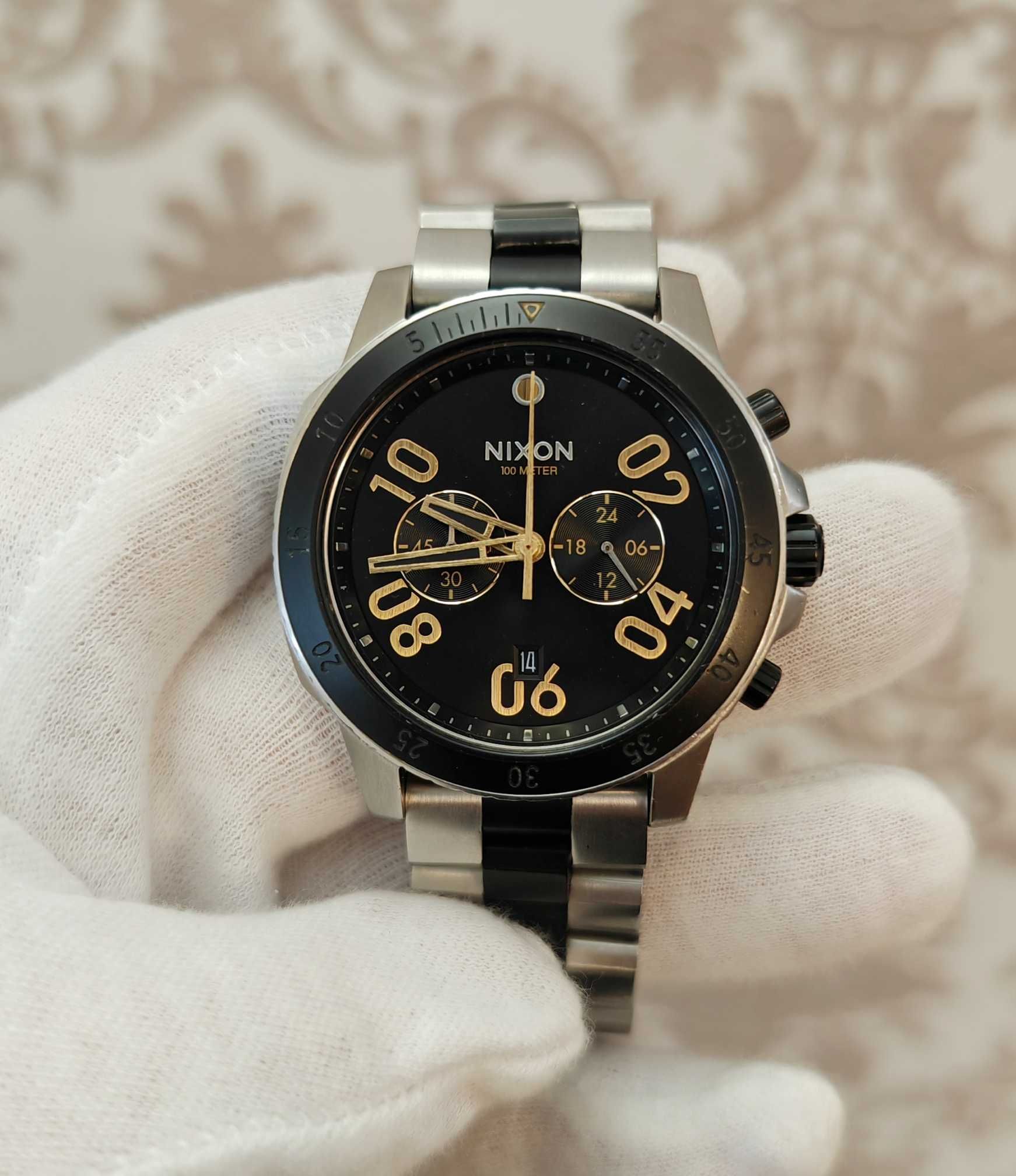 Мужские часы Nixon Mellor Automatic Black A199000-00 Miyota 9015