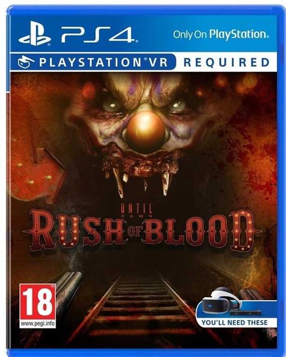 Until dawn rush of blood ps4, VR, sklep Tychy