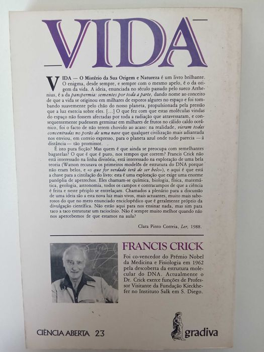 Vida - Francis Crick