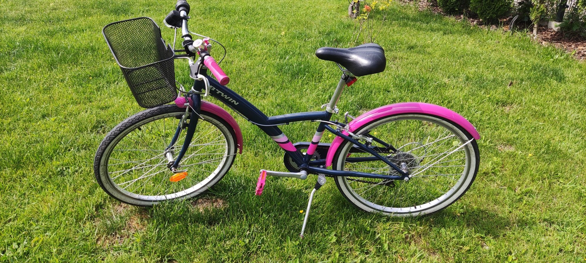rower dziewczęcy btwin 24 cale