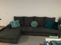 Vendo Sofá c/ chaise longue 4 lugares