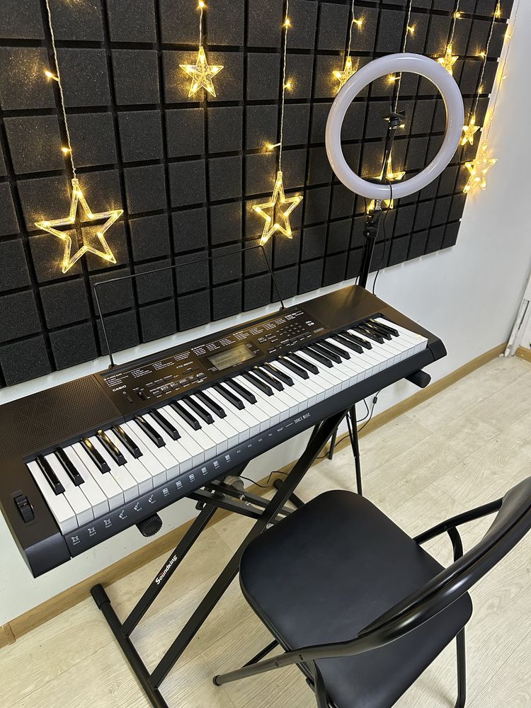 ПРОФЕСІЙНИЙ синтезатор CASIO CTK-3500 цифрове піаніно,динамічна модель