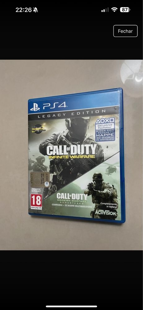 Jogos call of duty