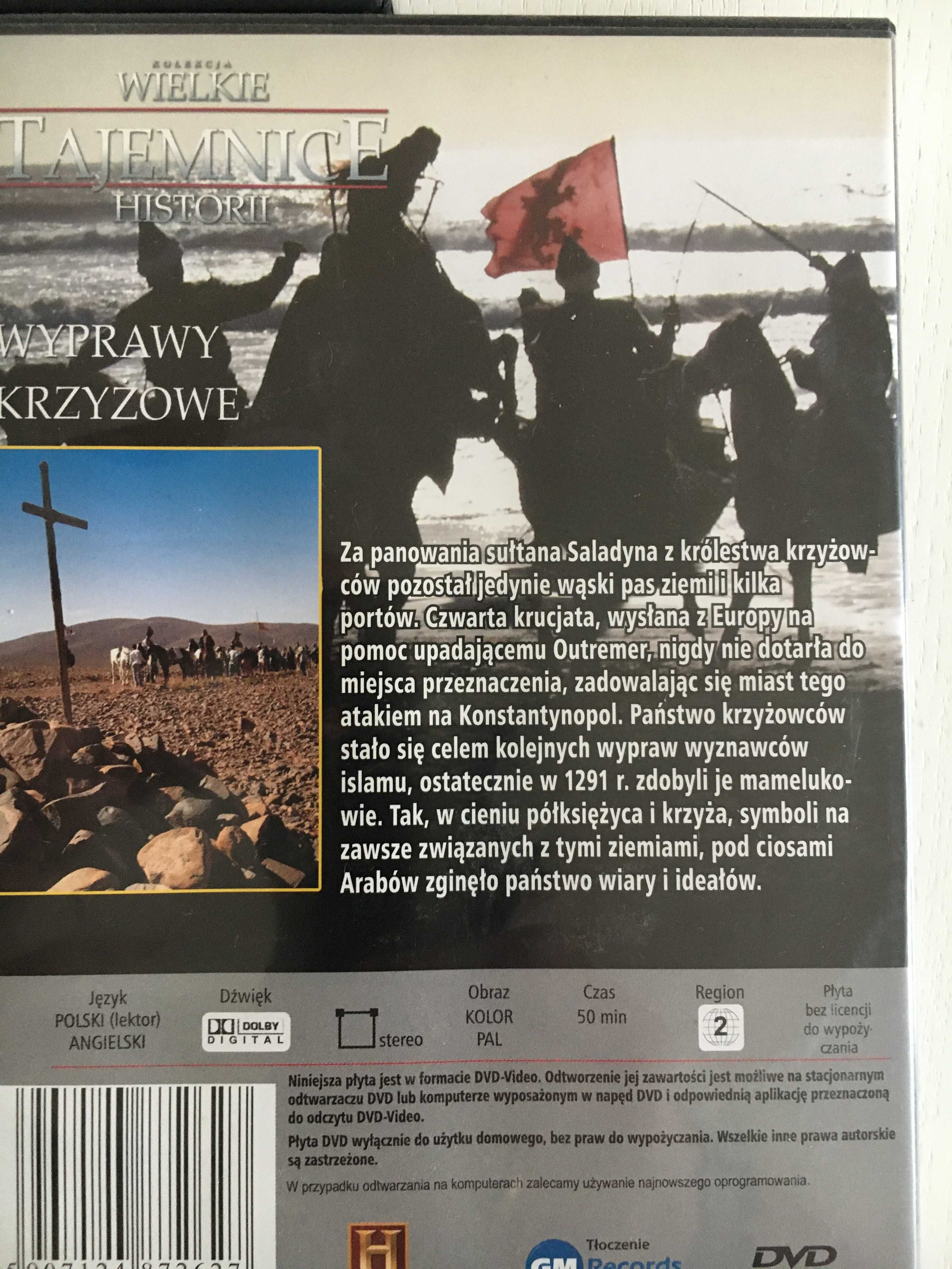 Zestaw Tajemnice Historii 3x DVD