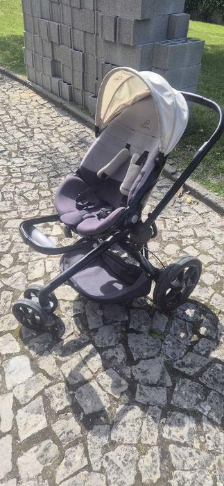 Carrinho de Quinny Moodd, cinza retrabalhado