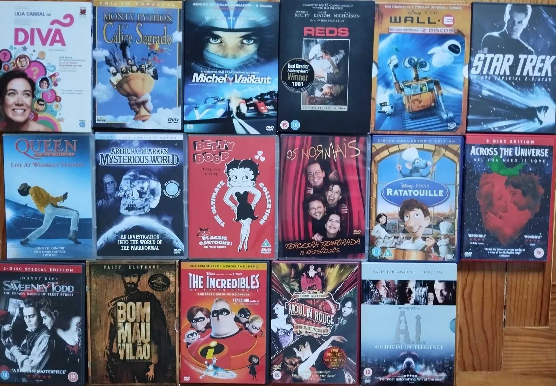 DVDs originais - edições duplas (2 discos)