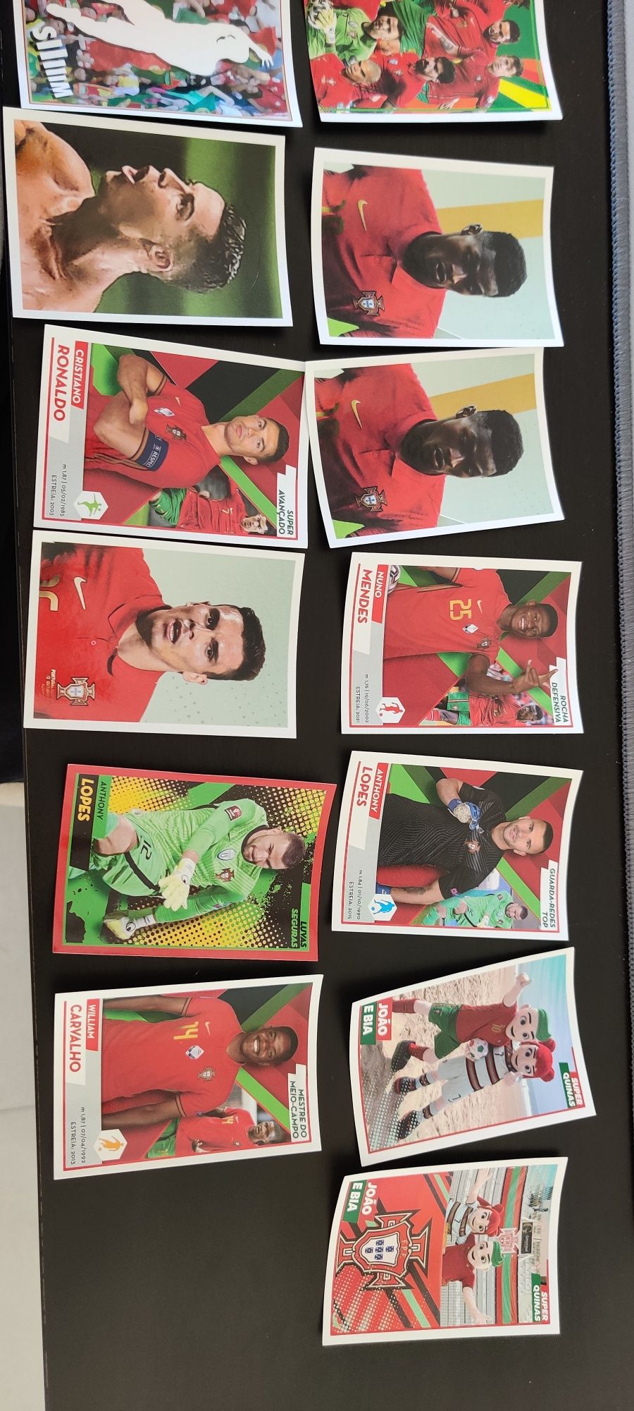 Cromos Panini fome de vencer vários