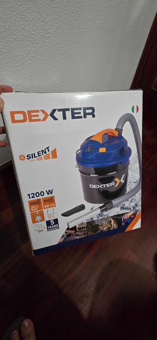 Aspirador de cinzas silencioso 1200 w 17 L Dexter - seminovo