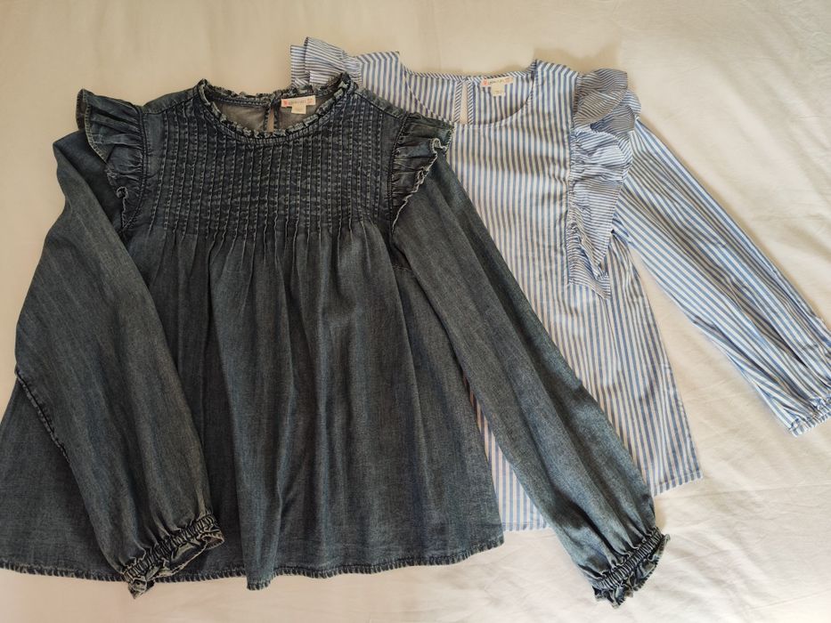2 Blusas camisas crewcuts jcrew  algodao.. Optimo estado. Tamanho 14 a