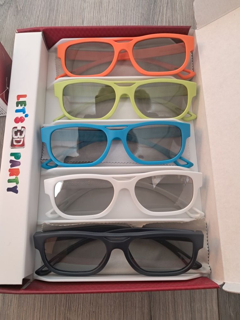 Okulary LG 3D 7 sztuk