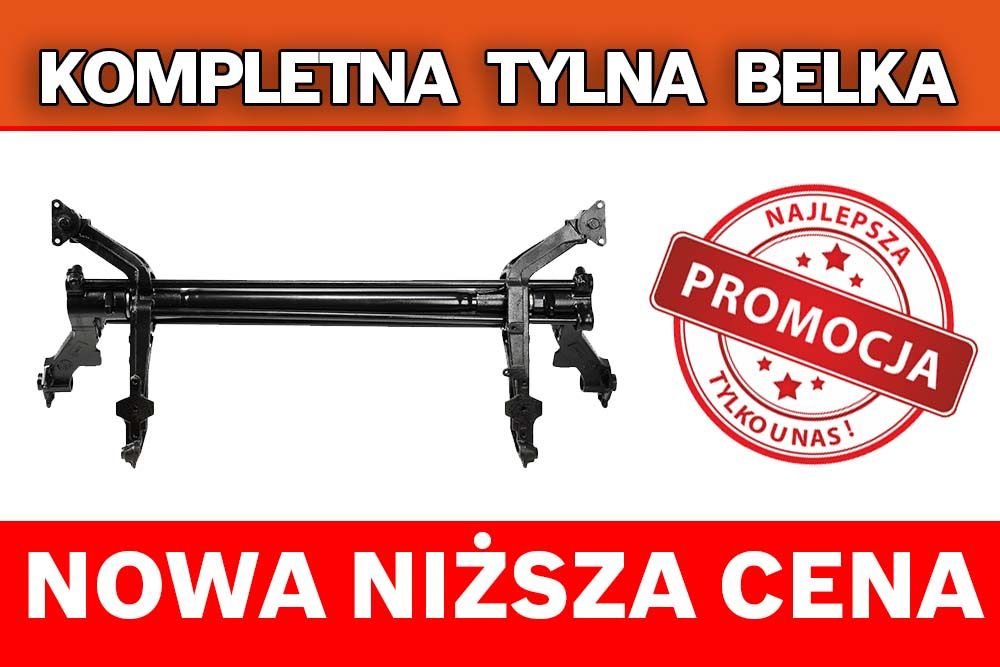 PROMOCJA Tylna belka oś Peugeot Partner - 3 lata gwarancji