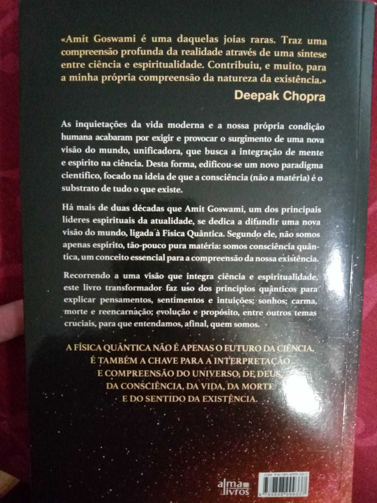 Livro Consciência Quântica de Amit Goswami