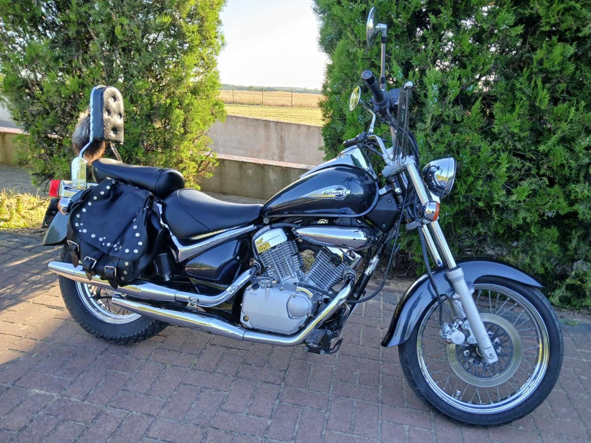 Suzuki Intruder 125, Kat B,A1, Stan Bdb, Zarej, Do Jazdy,2002r,dodatki