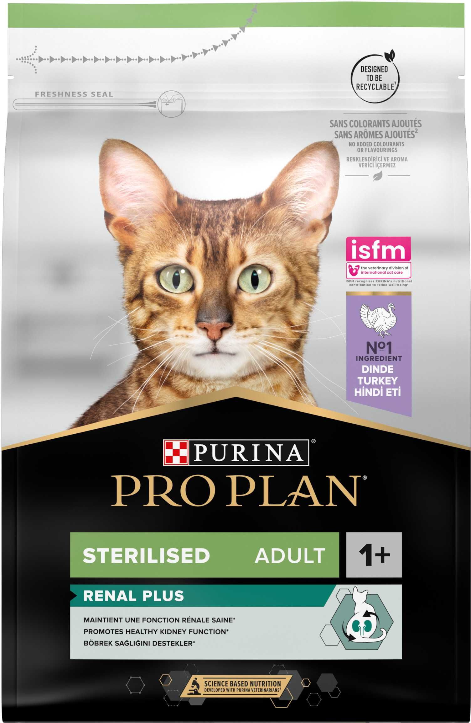 Pro Plan Sterilised Turkey 10 кг для стерилизованных котов с индейкой