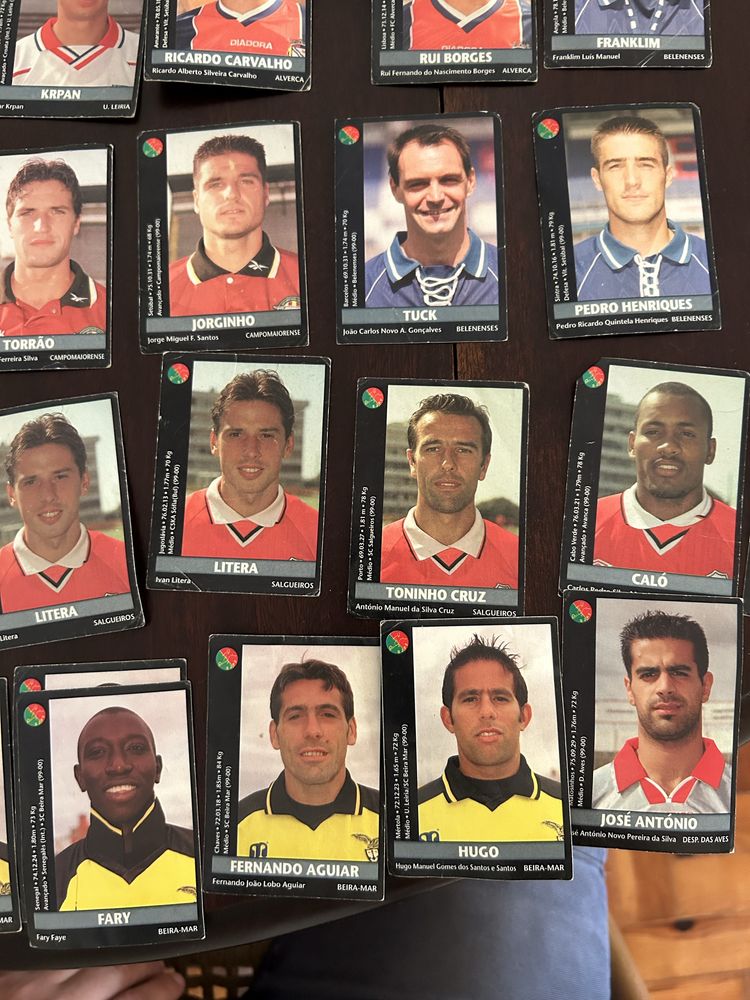 Cromos Panini Futebol 00/01