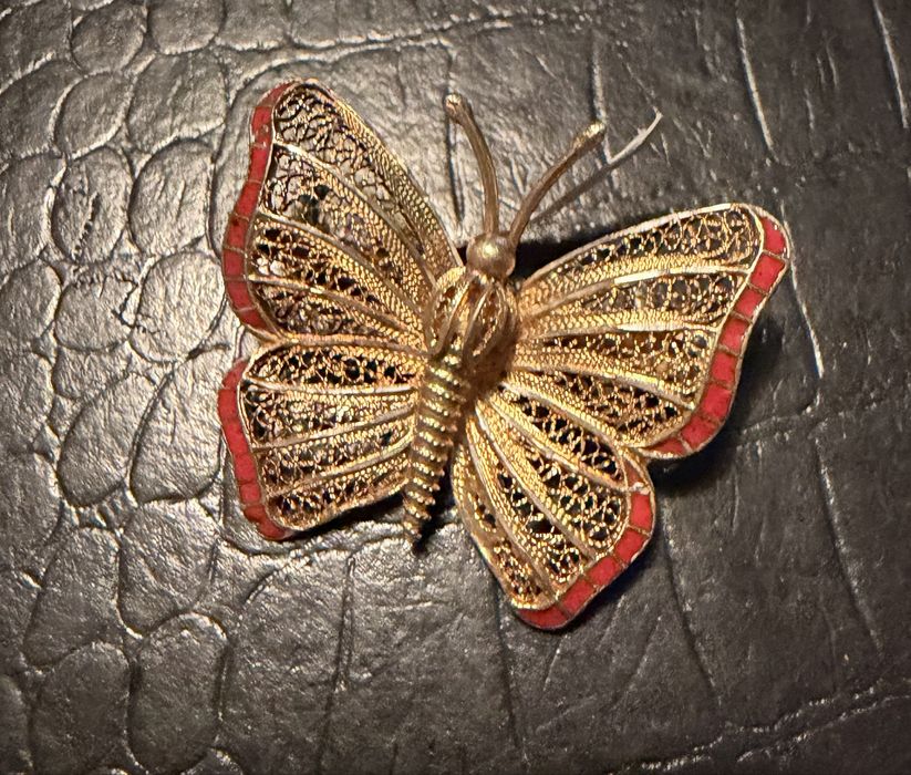 Prefadeira em filigrana prata