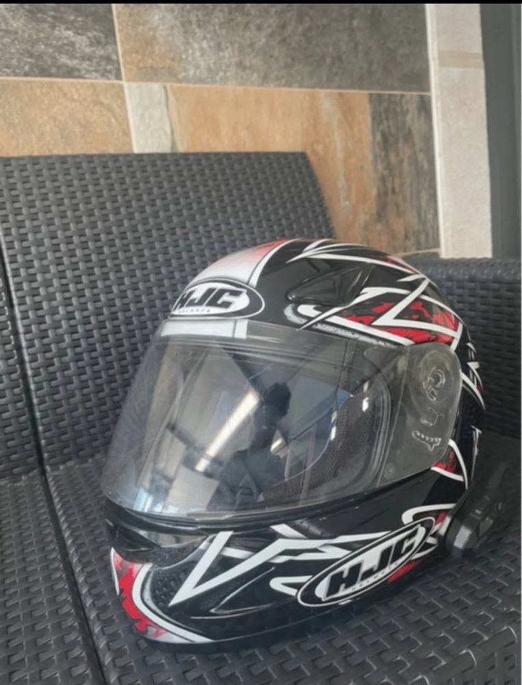 capacete HJC+ intercomunicador