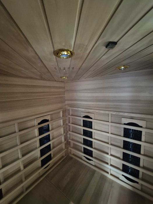 Sauna kabina infrared na podczerwień Artsauna 4os narożna bdb radio