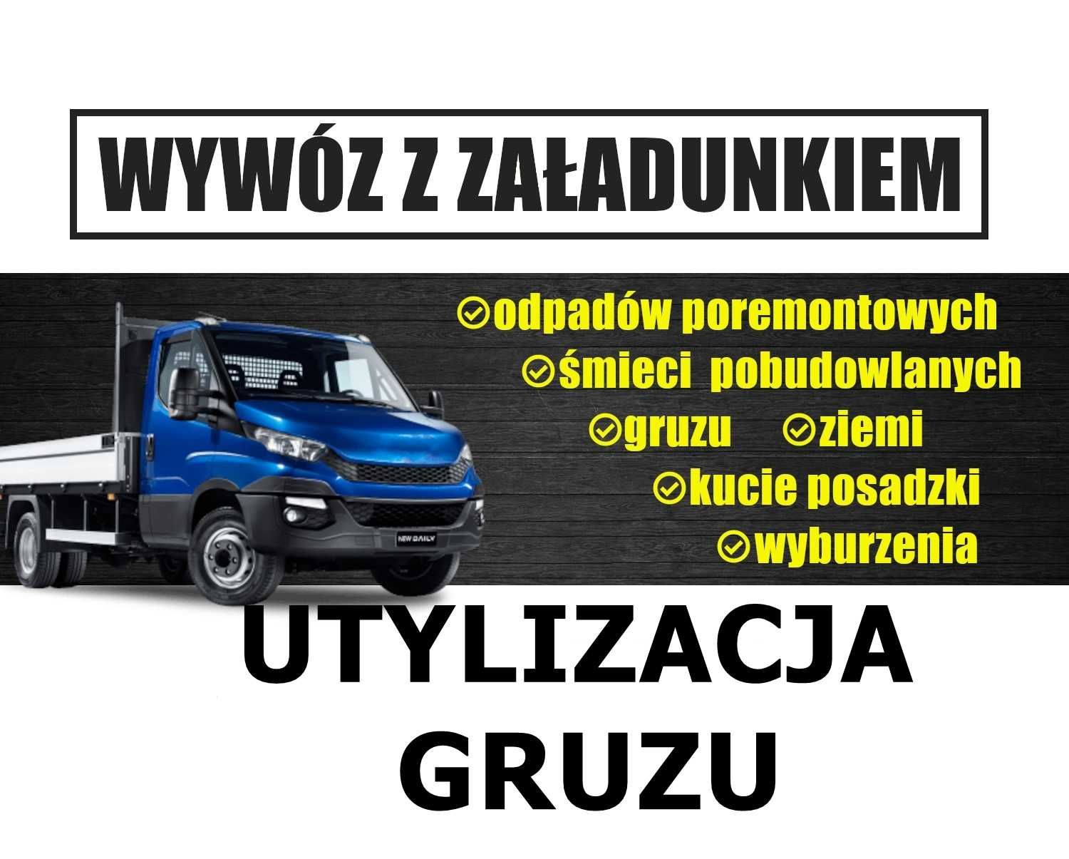 Wywóz Utylizacja Odbiór Gruzu Śmieci Odpadów Poremontowych Mebli Bio