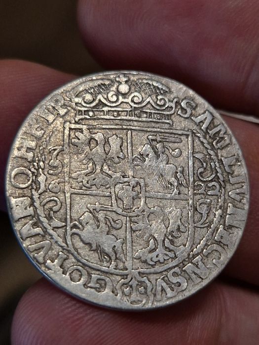 Moneta ORT 1622 Zygmunt III Waza