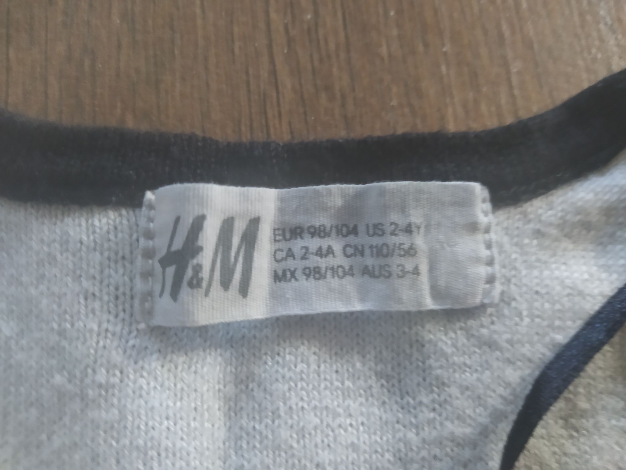 Sweterek kardigan H&M r 98-104 kotek na plecach