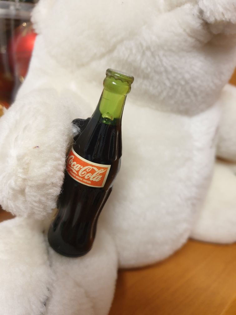 Kolekcjonerski miś z Coca-Coli .
