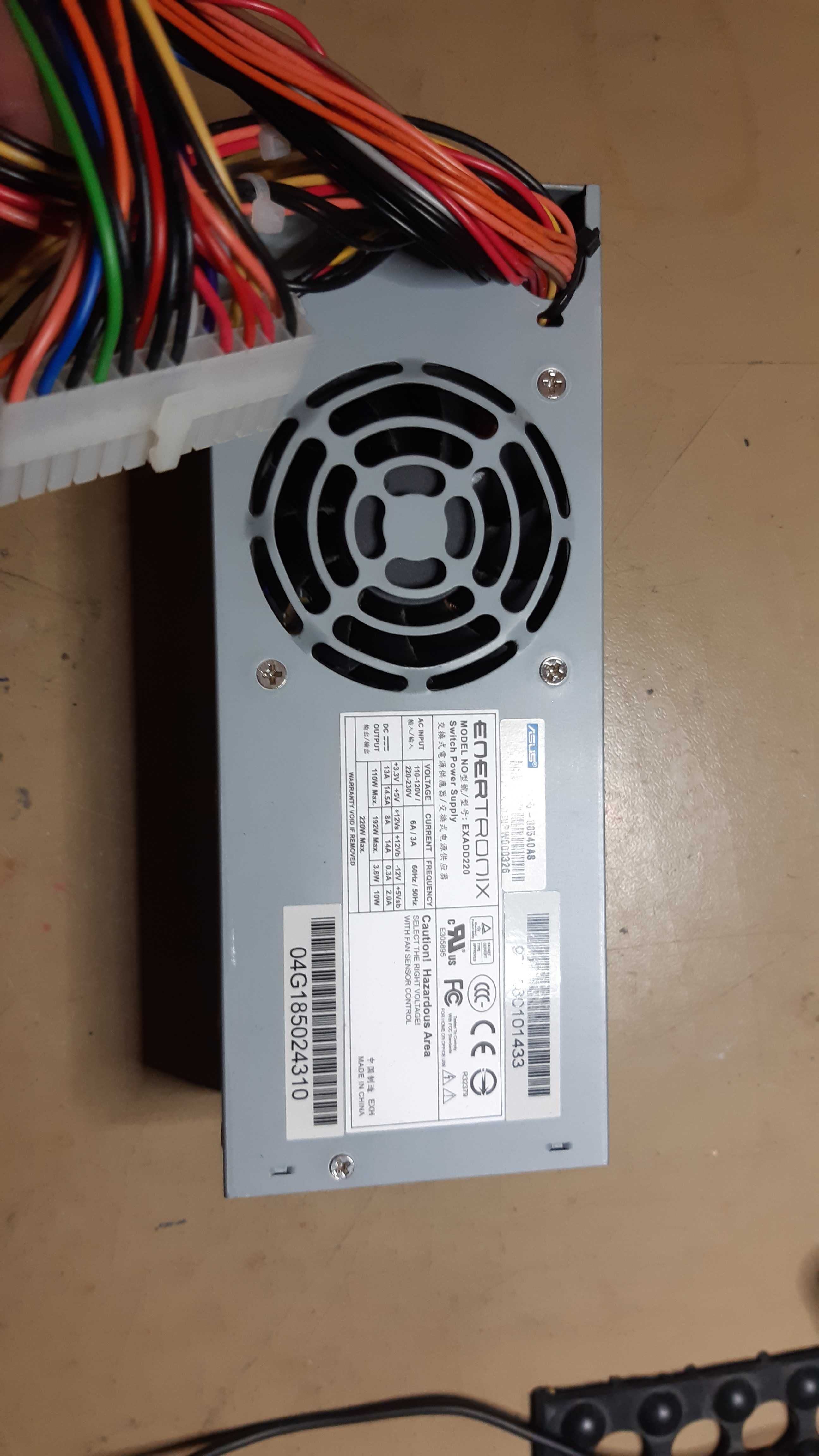 Fonte alimentação ATX, ITX e SFX 200 a 300W