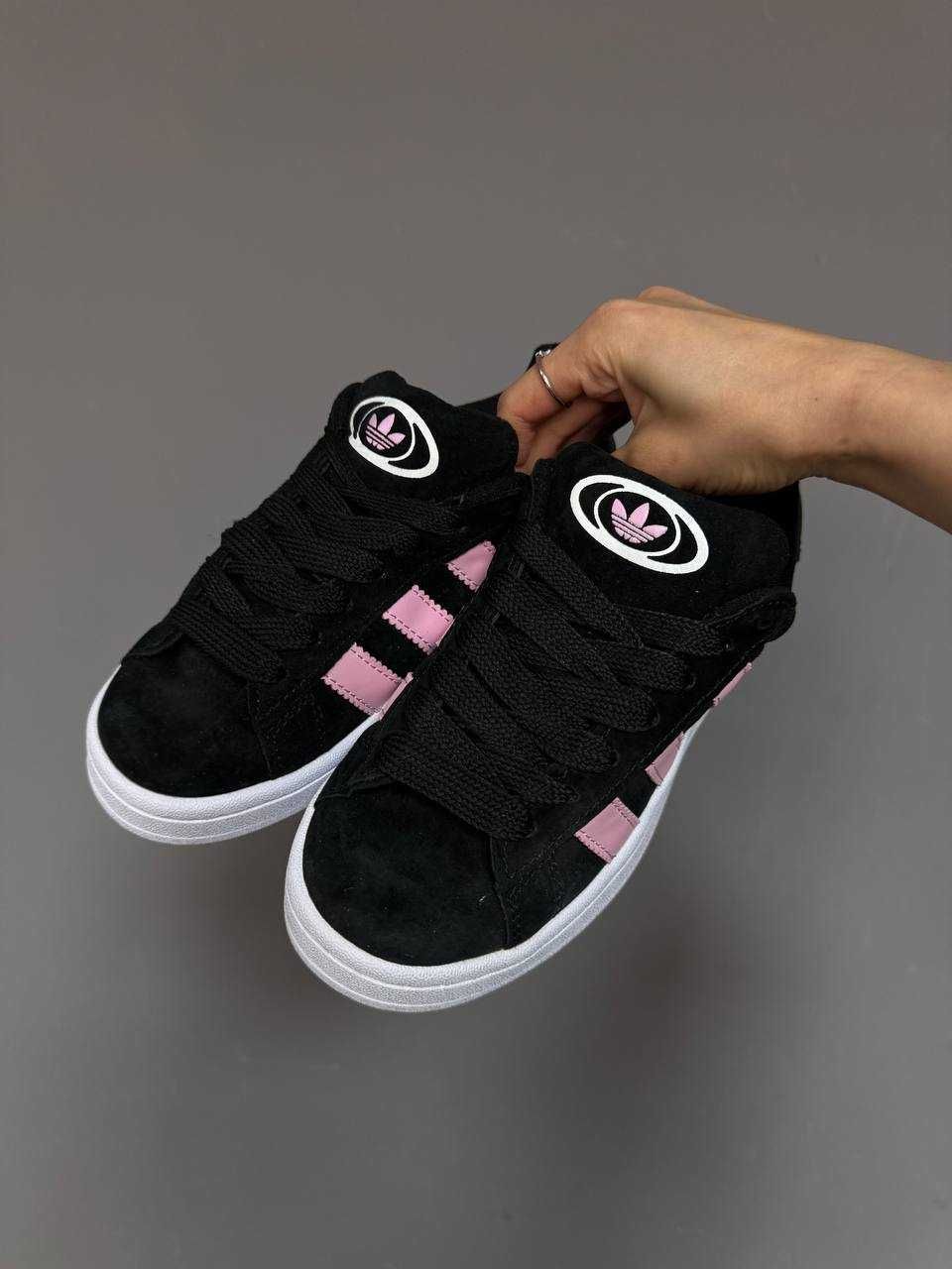 Женские кроссовки Adidas Campus 00s Black Pink 36-41 Новинка! Топ