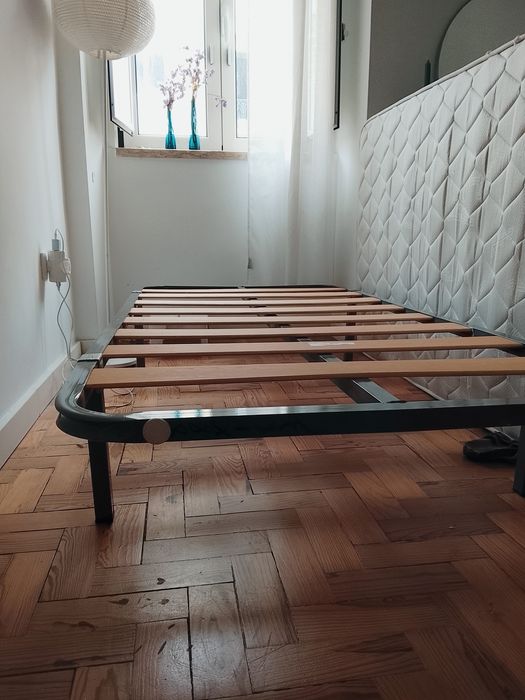 Estrutura cama + colchão