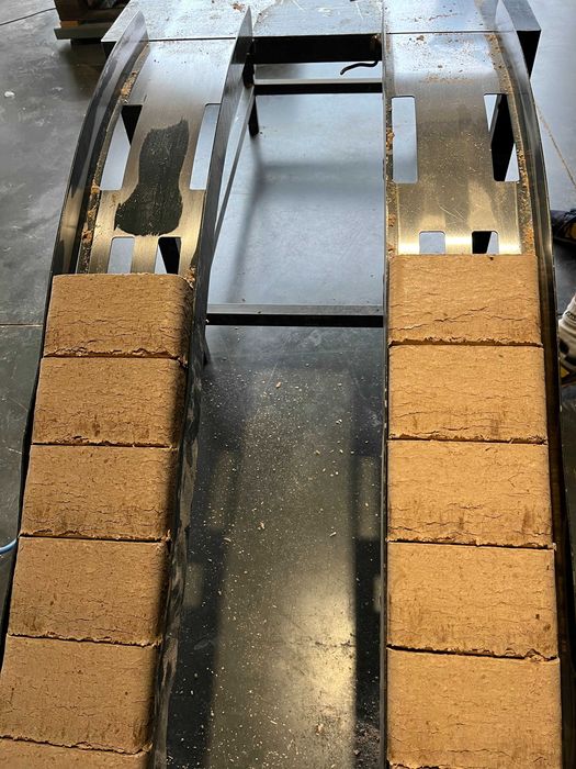 Brykiet drzewny bukowy kostka RUF polski producent 980 kg