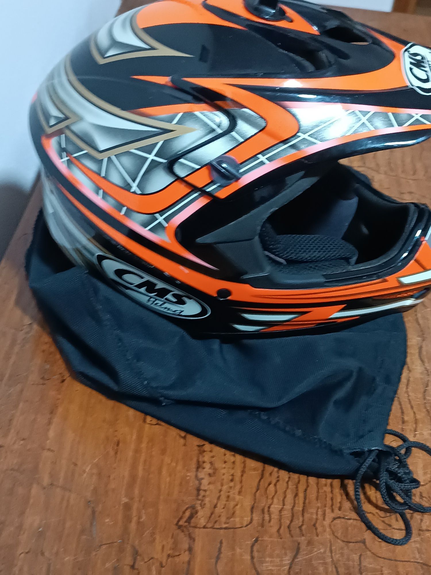 Capacete CMS de motocross