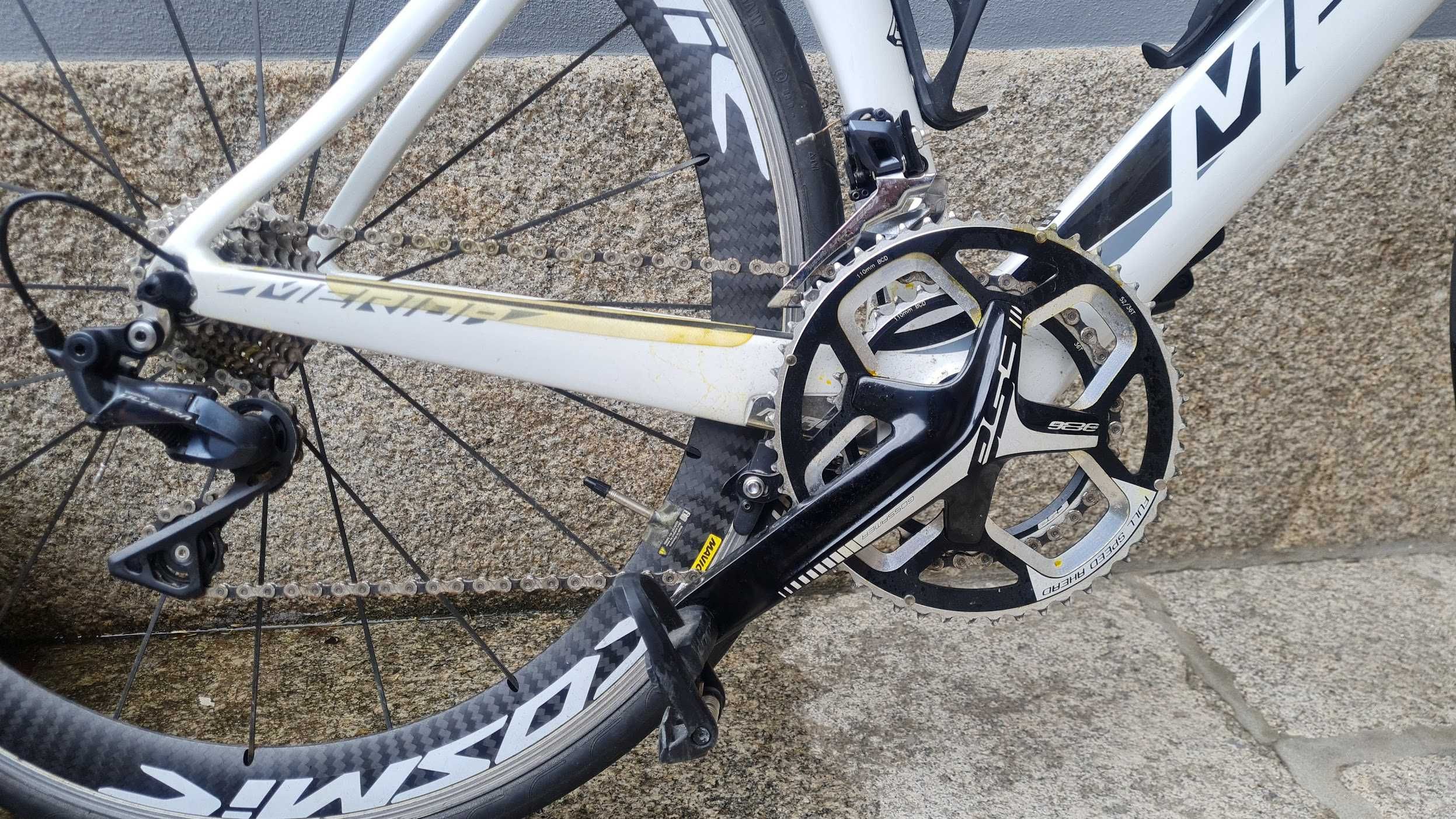 Merida Reacto 5000 rodas Mavic