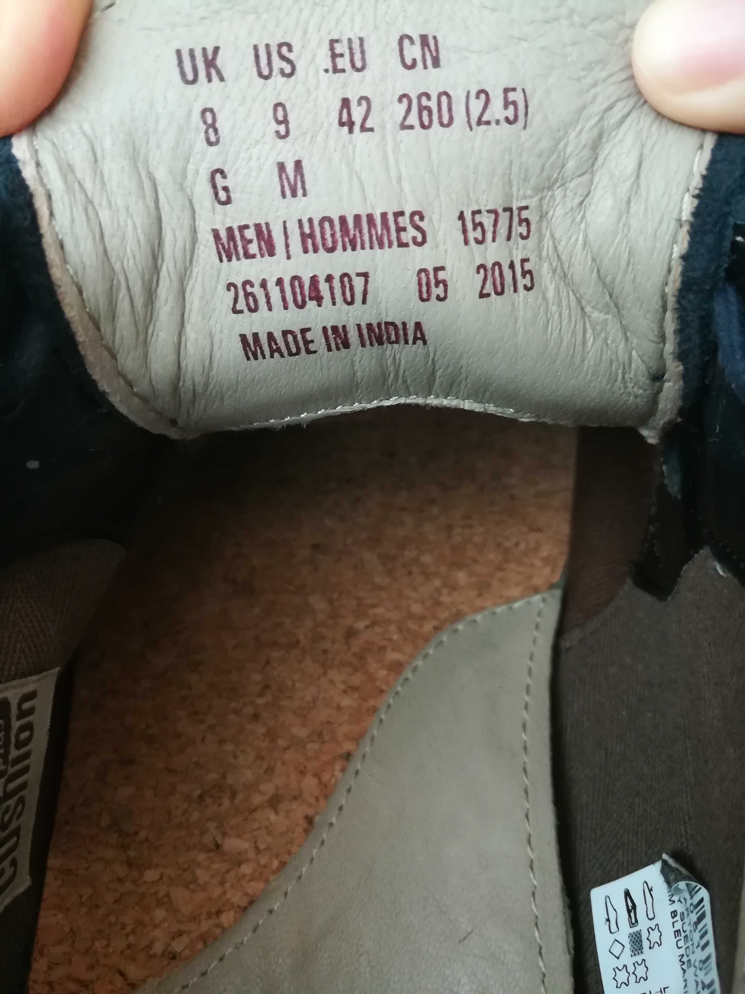 Туфлі Clarks замшеві оригінал.