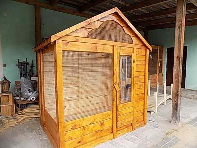 woliera dla ptaków,domek dla kota dla kanarków, papug falistych,nimfy