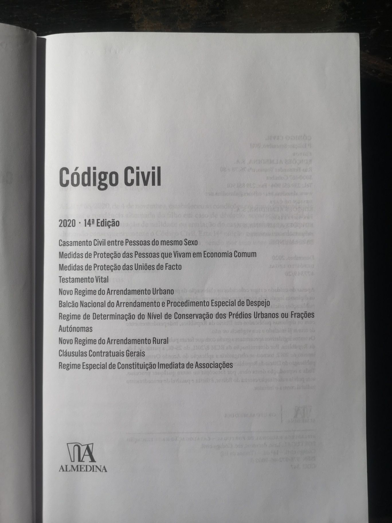 Código Civil 14° Edição