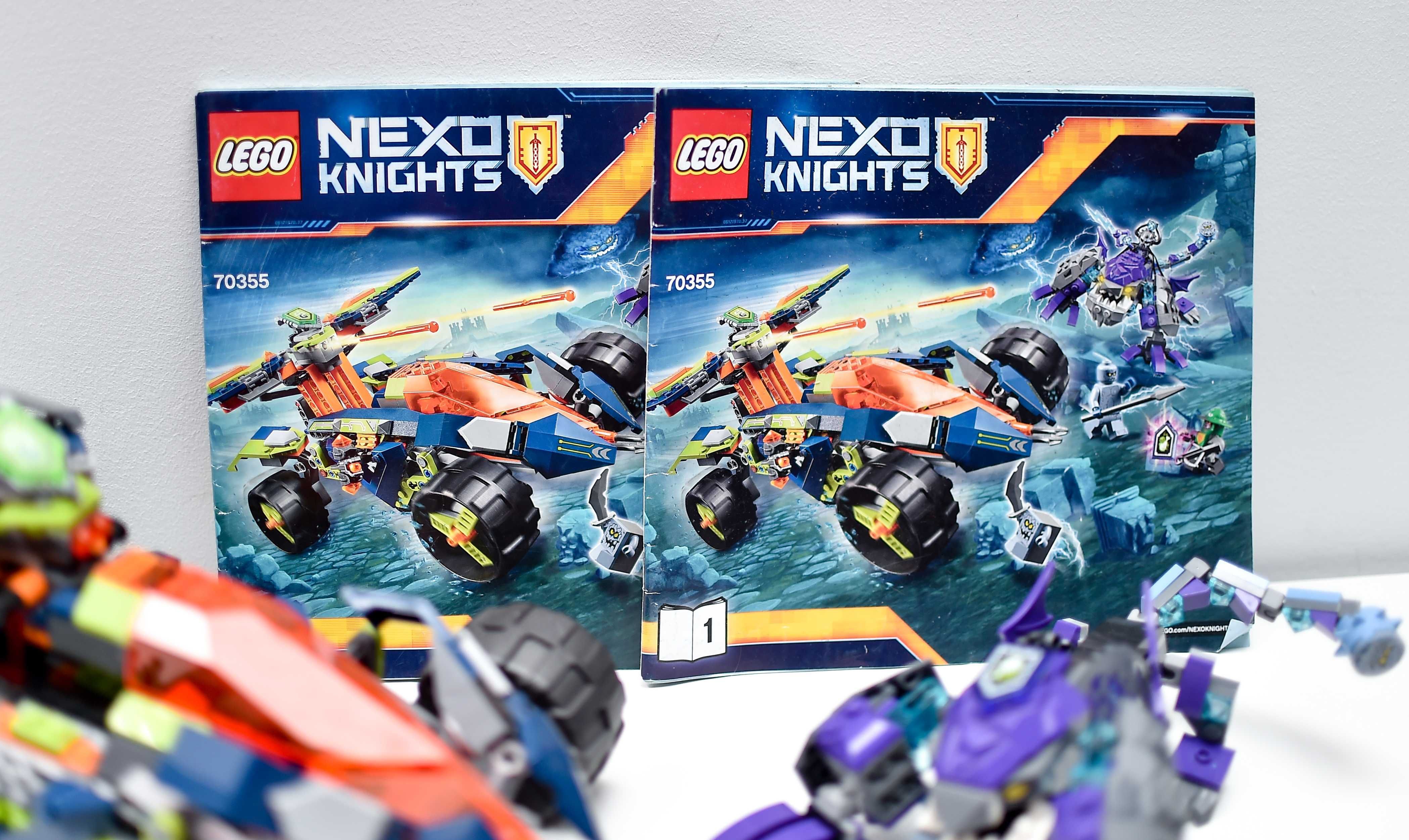 LEGO Nexo Knights 70355 - Wspinacz Aarona