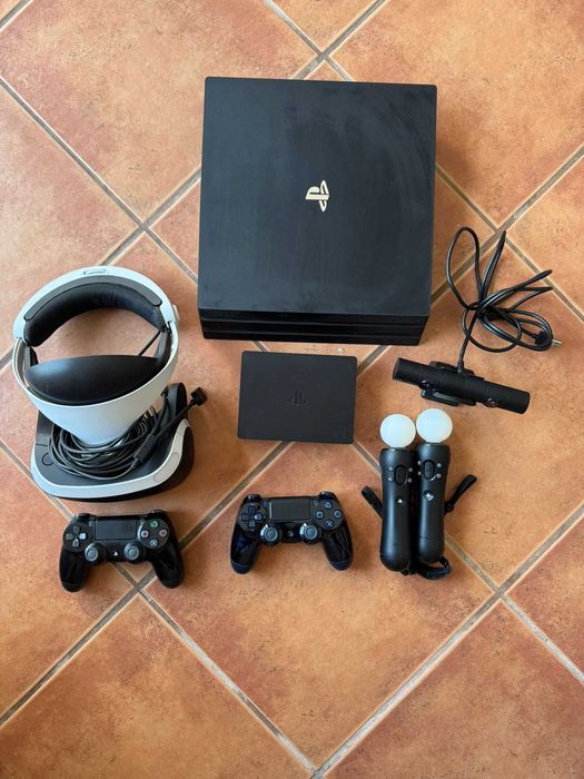 PS4 PRO - modelo cuh 7116b - 1TB