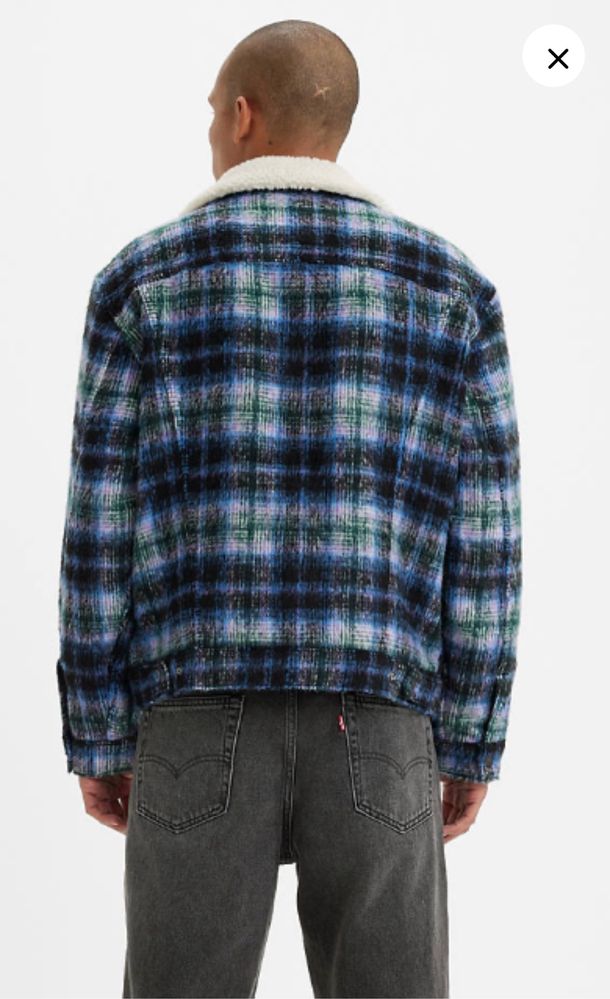 Вінтажна куртка шерпа Levi’s