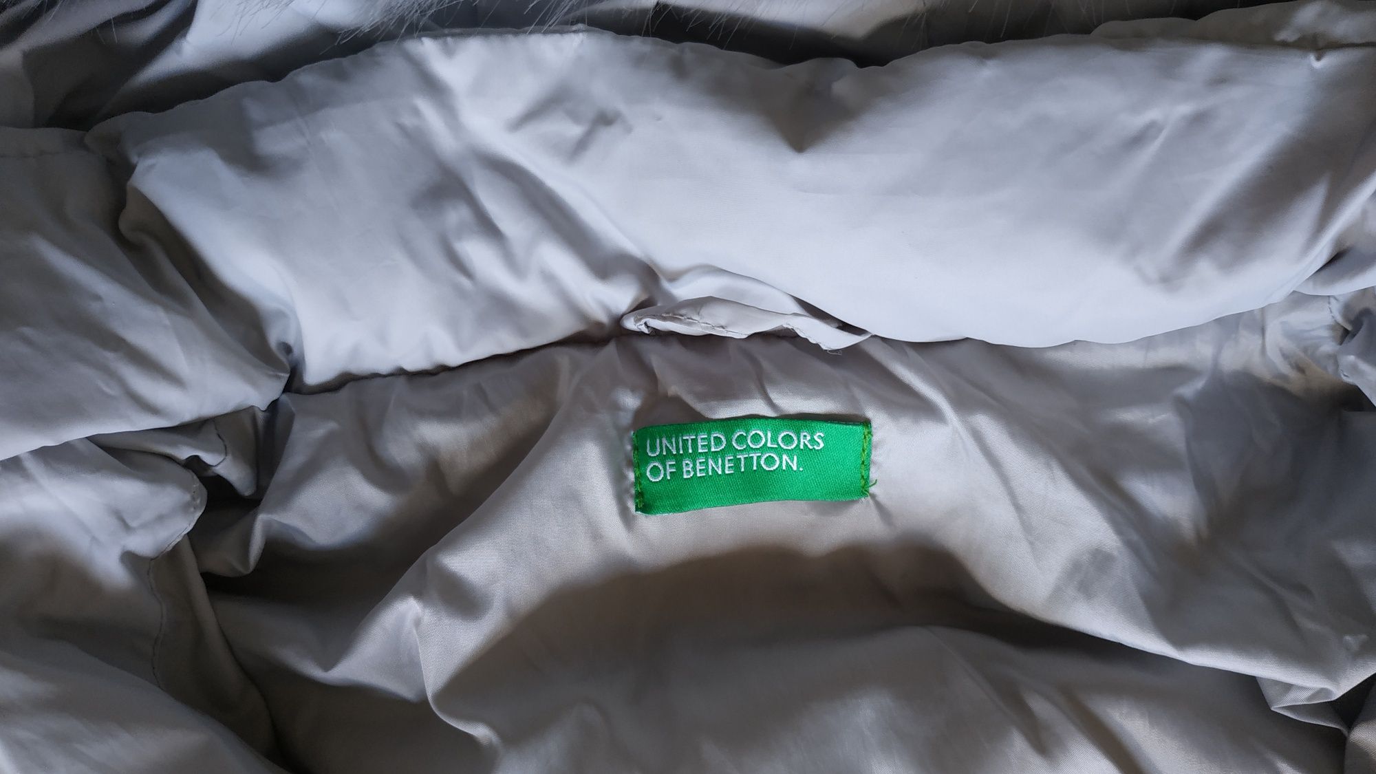 Куртка пуховое пальто Benetton 11-12 лет
