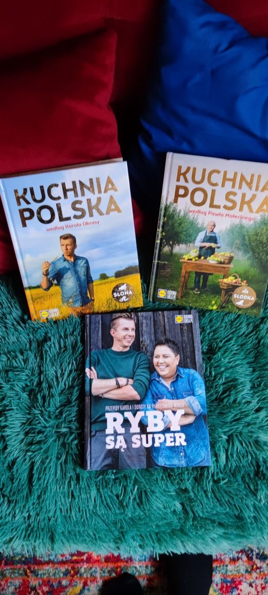 Sprzedam książki zestaw kuchnia polska