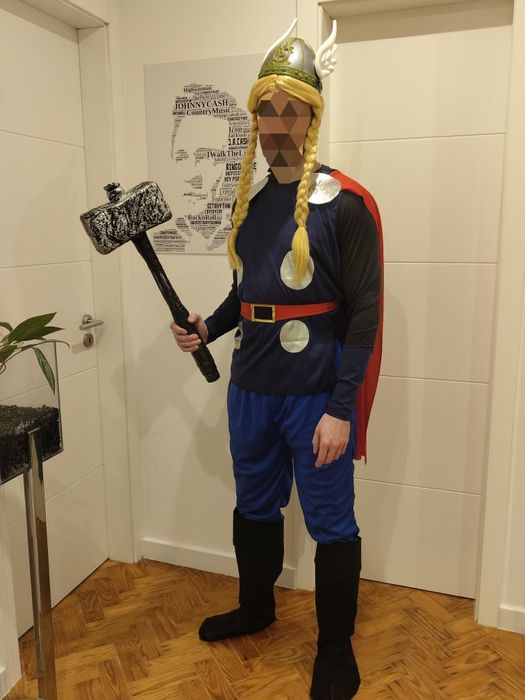 Fantasia de Carnaval de Thor