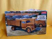 Модель німецький вантажний автомобіль  1/72 ACADEMY 13404 +клей Revell