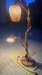 Lampa drewniana lampa