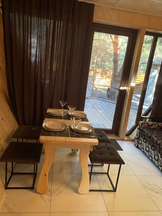 Відпочинок у Сучасному ЕКО будиноку та карпацький чан на дровах