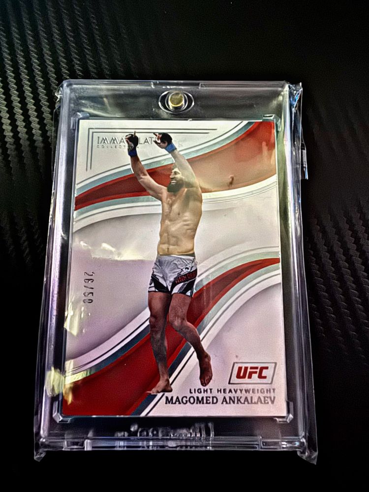 Panini Immaculate UFC Magomed Ankalaev  26/50 RARE SSP