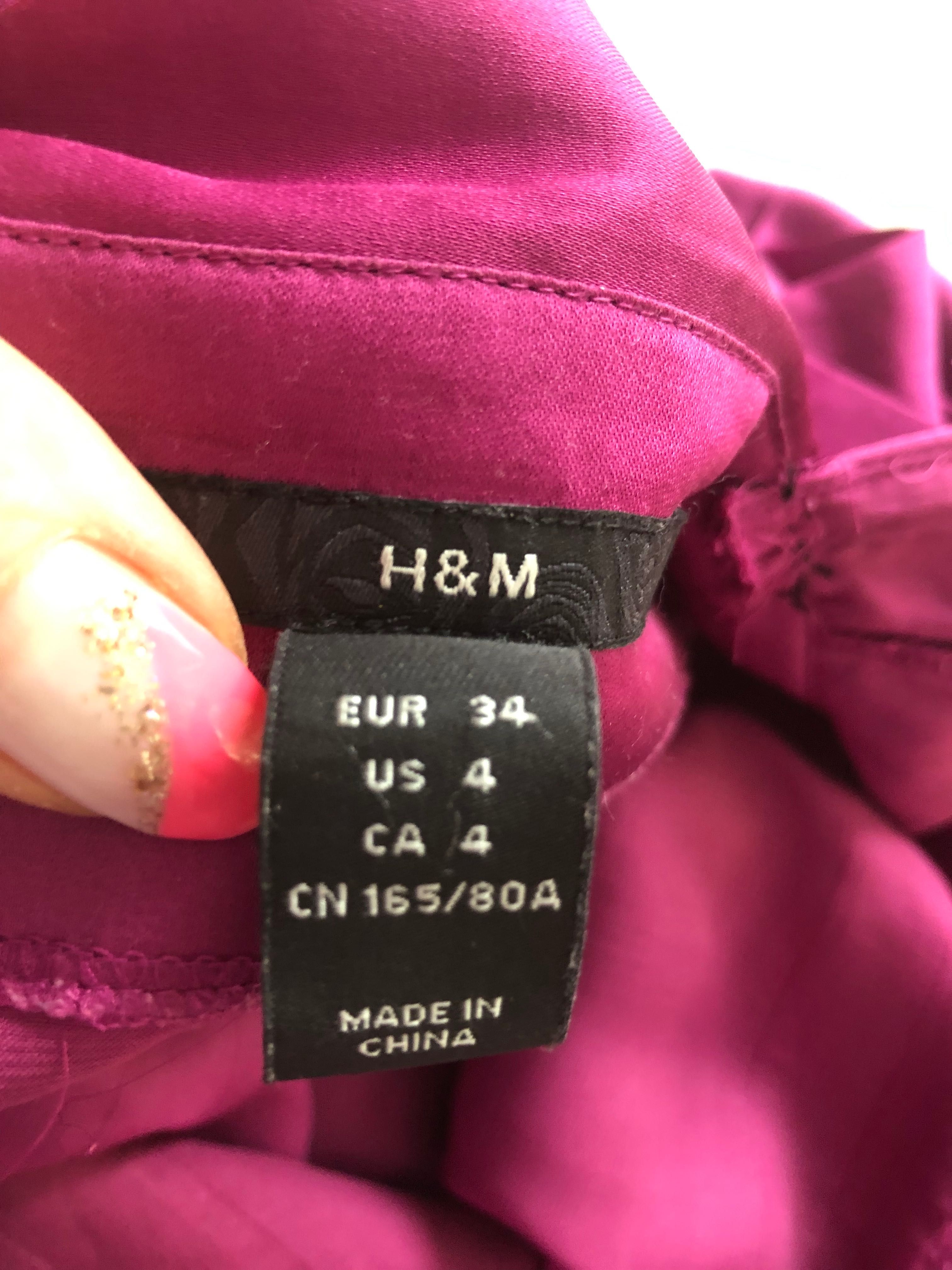 Sukienka H&M o luźnym kroju 34 36