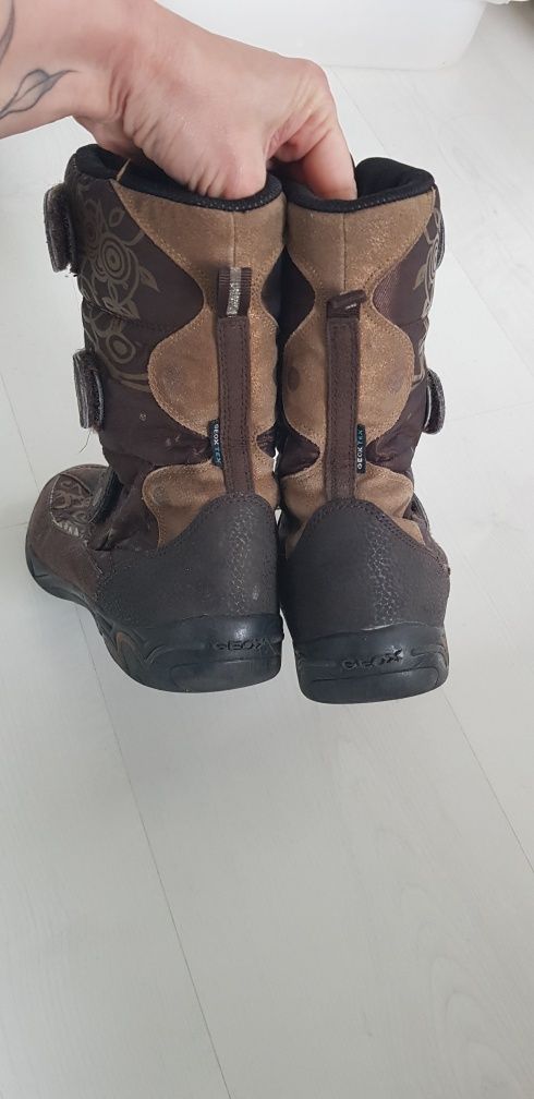 Kozaki Geox roz. 33 brązowe
