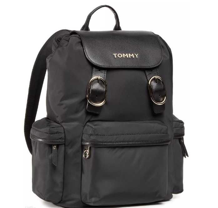 Plecak TOMMY HILFIGER - Recycled Nylon Backpack AW0AW08853