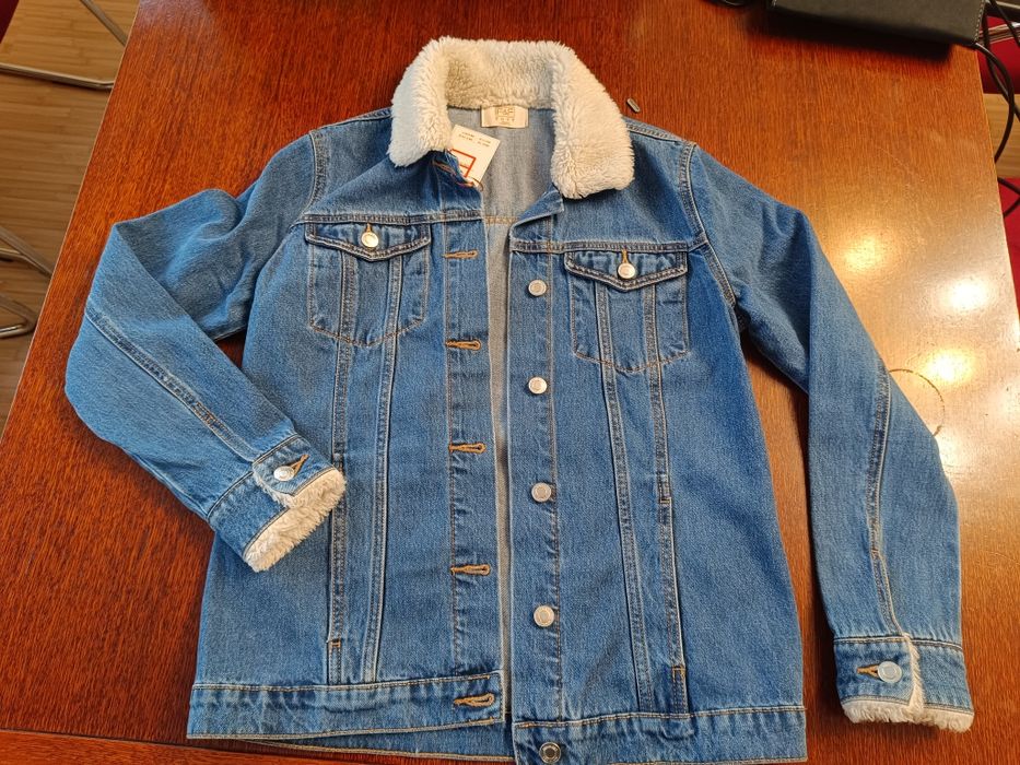 Kurtka jeansowa damska rozmiar 34